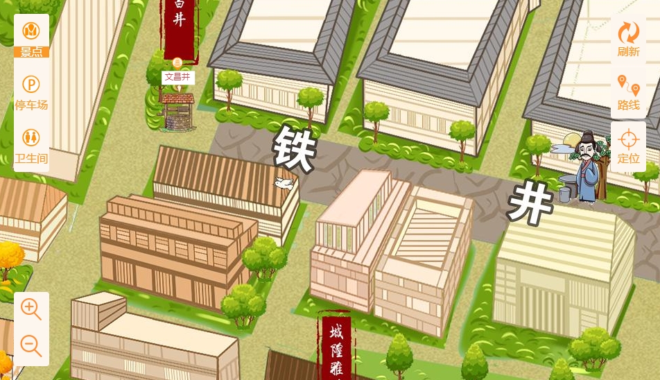 隆阳智慧景区：手绘地图与语音导览的完美融合